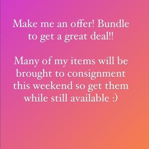 Make me an offer
